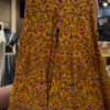 Buy Harvest Gold Yellow Resham Embroidered Georgette Palazzo Suit