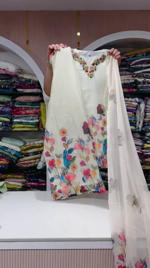 Launching Our New Dola Silk Handworked Suit Sets - Image 3