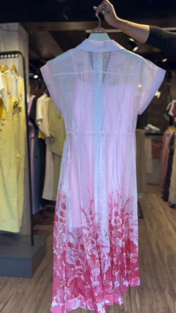 Organza frock with seperate half inner - Image 3