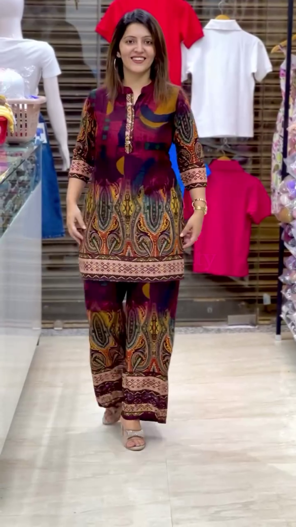 Stylish Top Palazzos Co-ords Set